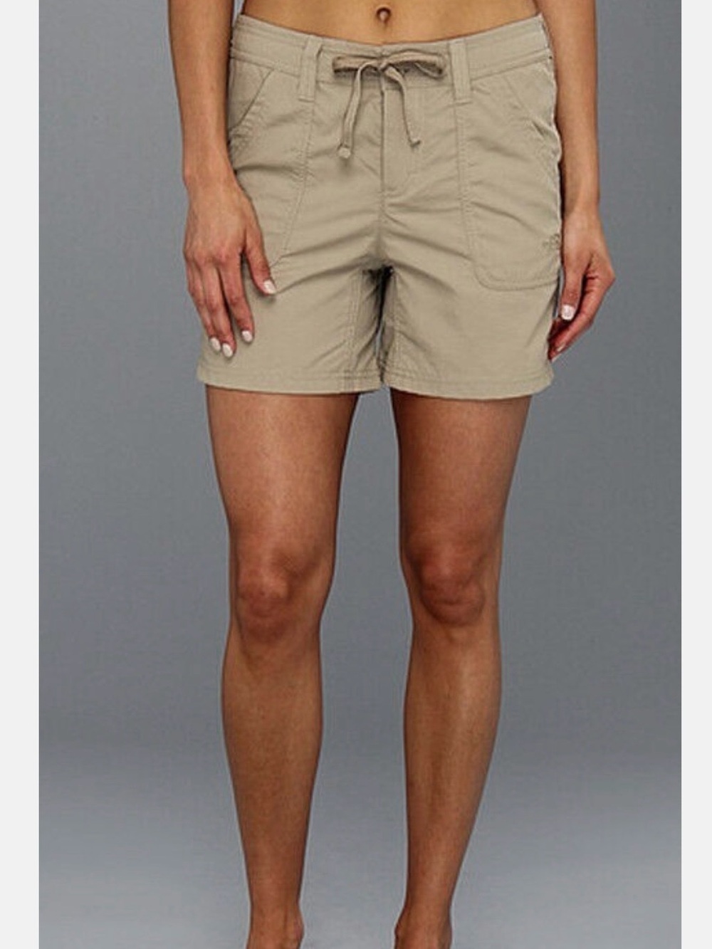 The North Face Khaki Drawstring Bermuda Shorts